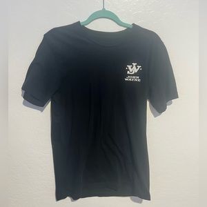 Black John Wayne tee